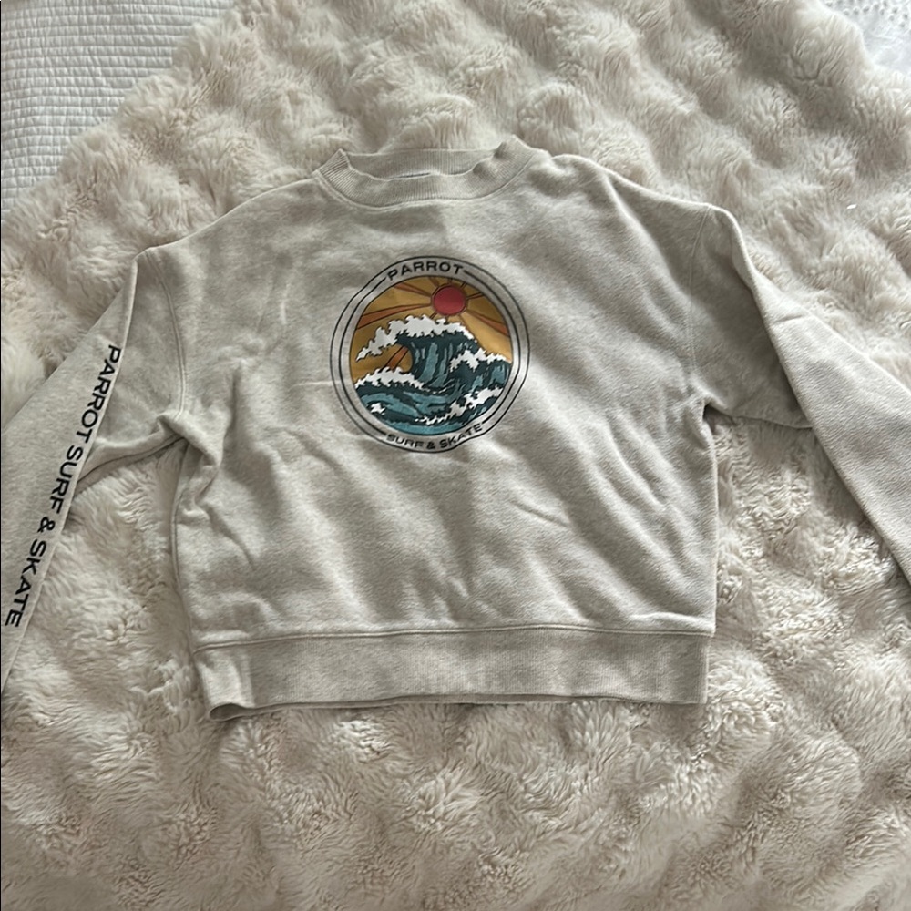 Champion Gray Graphic Sweatshirt